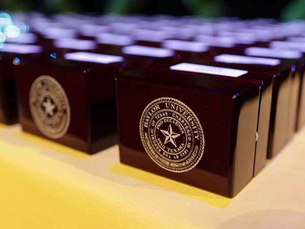 Baylor Ring Ceremony boxes