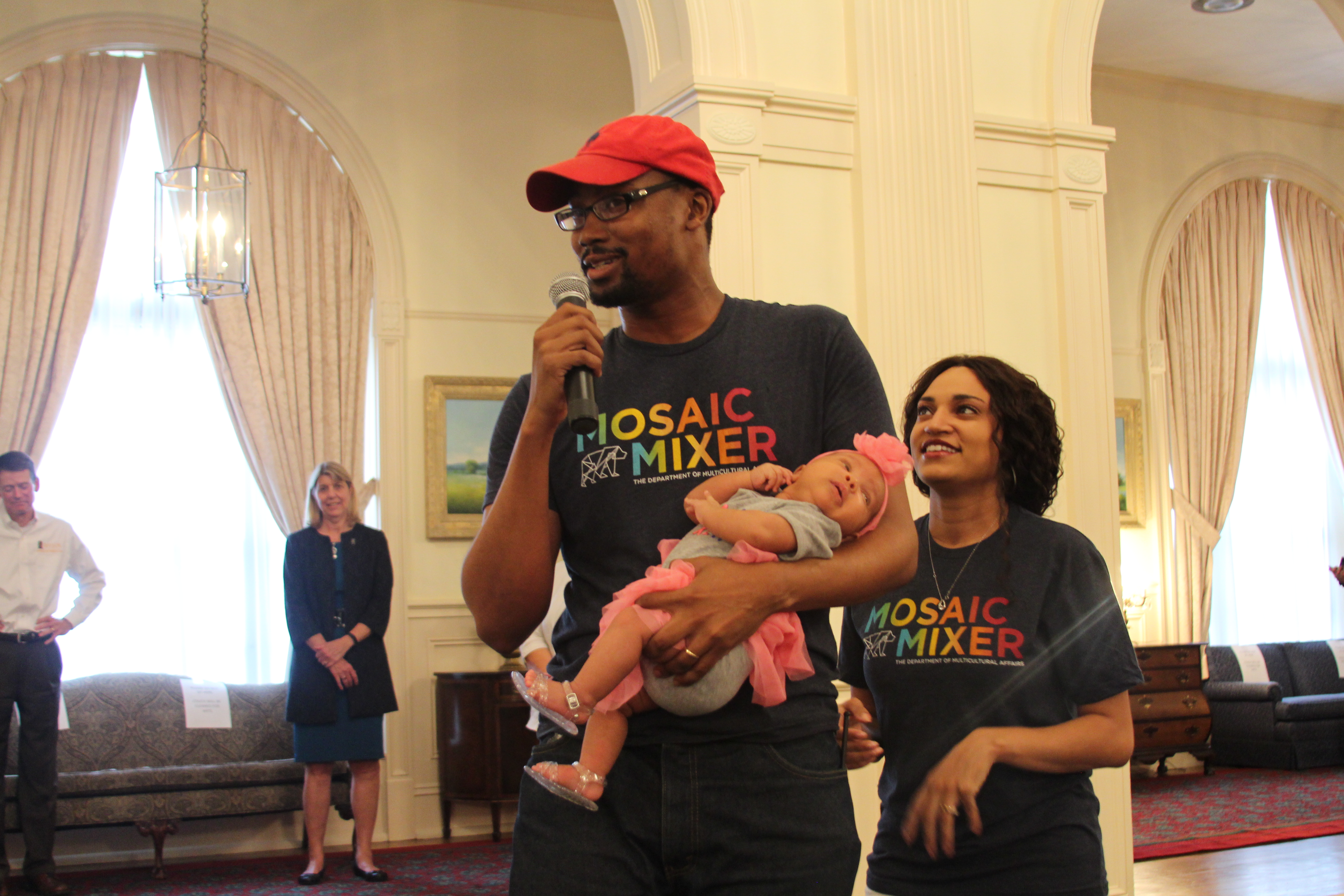 Dr. Geoffrey Griggs (ABC ’25) and Family at Mosaic Mixer