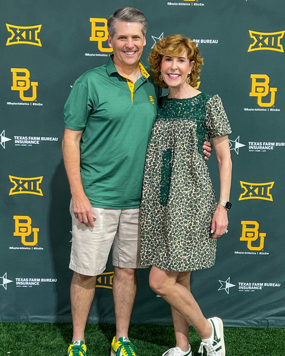 Suzy Thompson Mighell (BA ’87) at a Baylor event