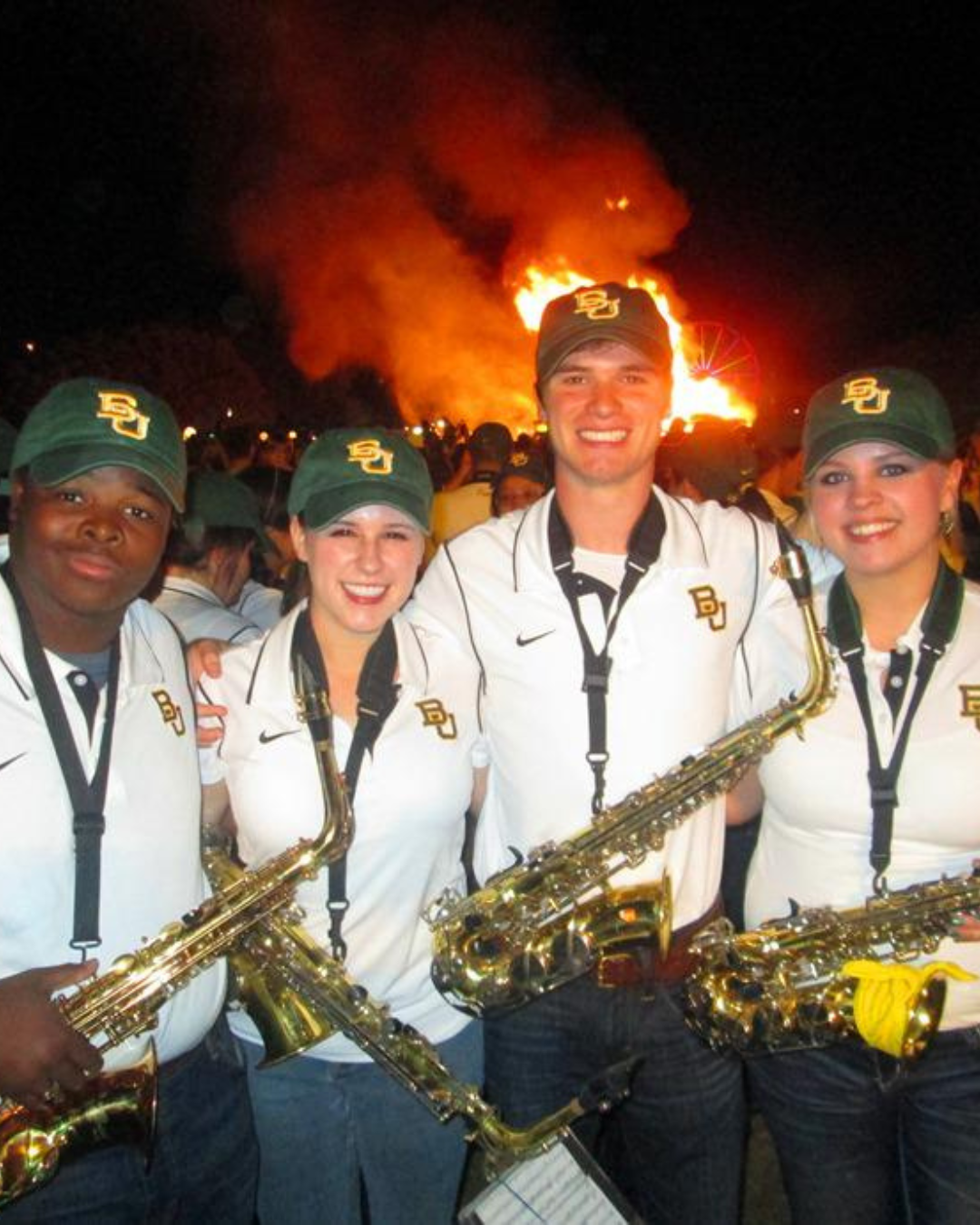 Holly Tucker in Golden Wave Band