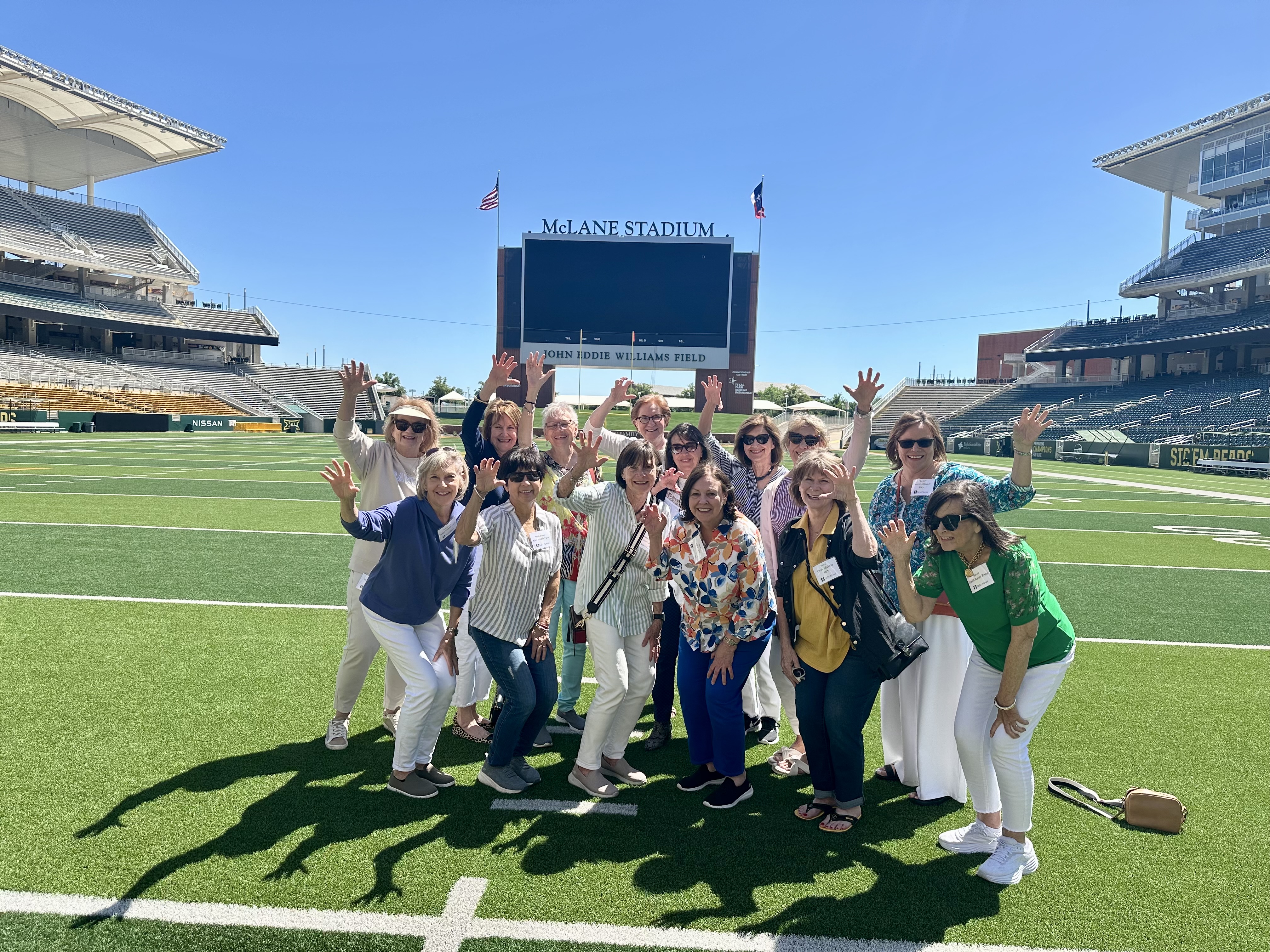 Baylor Alums back on campus at McLane Stadium