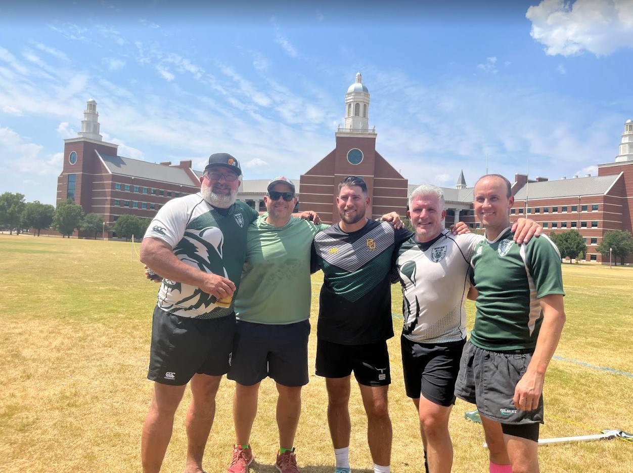 Baylor Rugby on campus