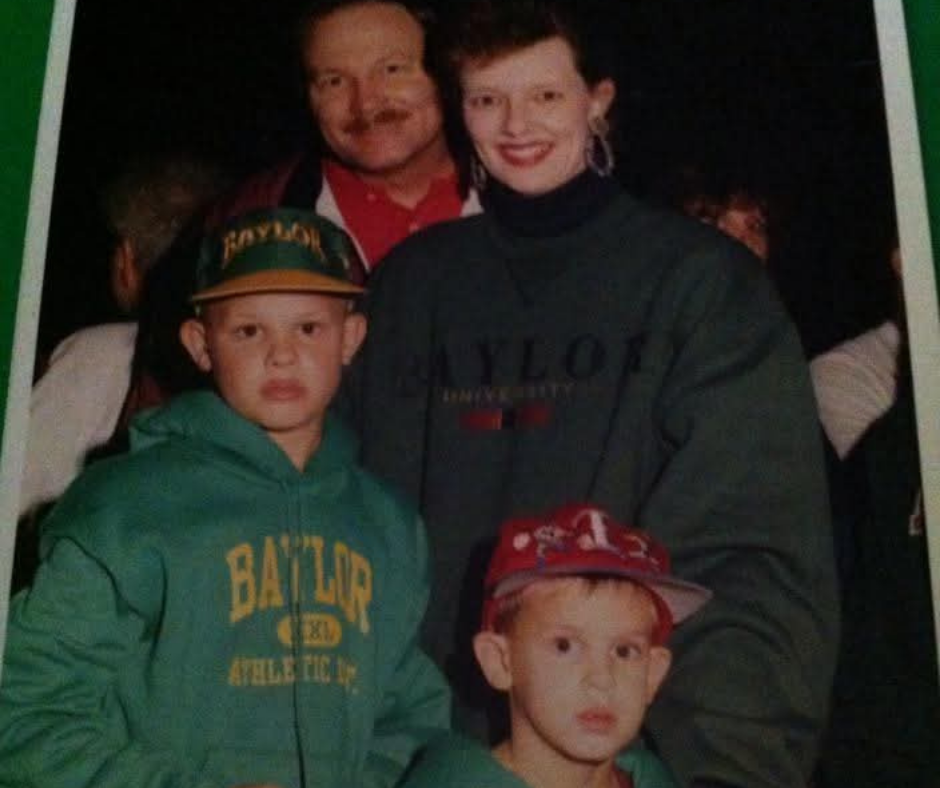 Ben Byrum with family 