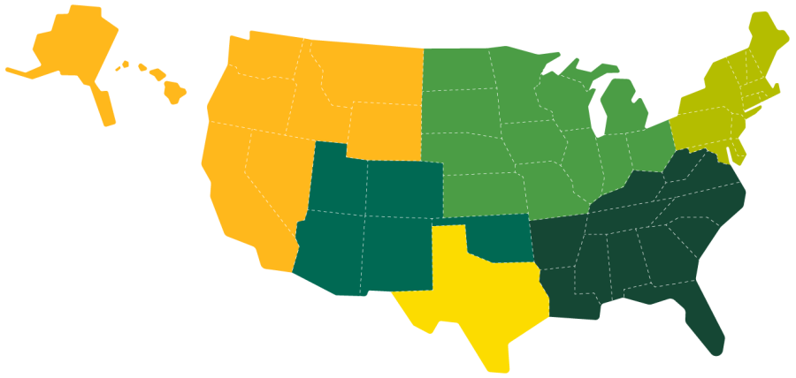 Baylor Regional Map