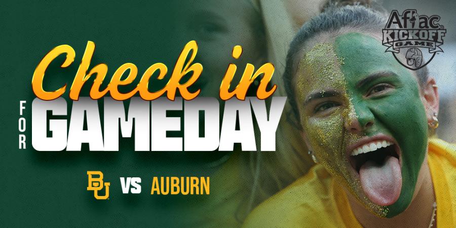 Check in for Gameday | Baylor vs Auburn | Aflac Kickoff Game