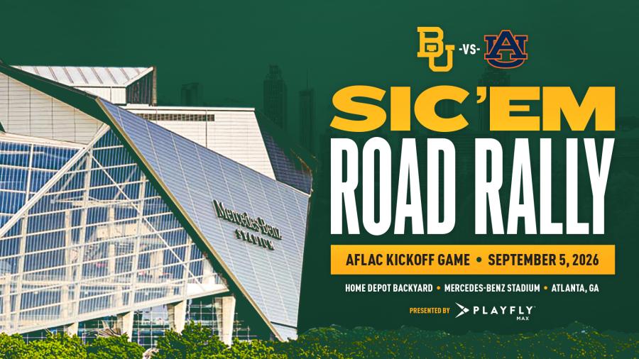 Sic 'Em Road Really | Afflac Kickoff Game, September 5, 2026 | Baylor vs. Auburn