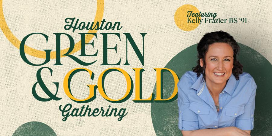 Kelly Fraizer Green & Gold Gathering header